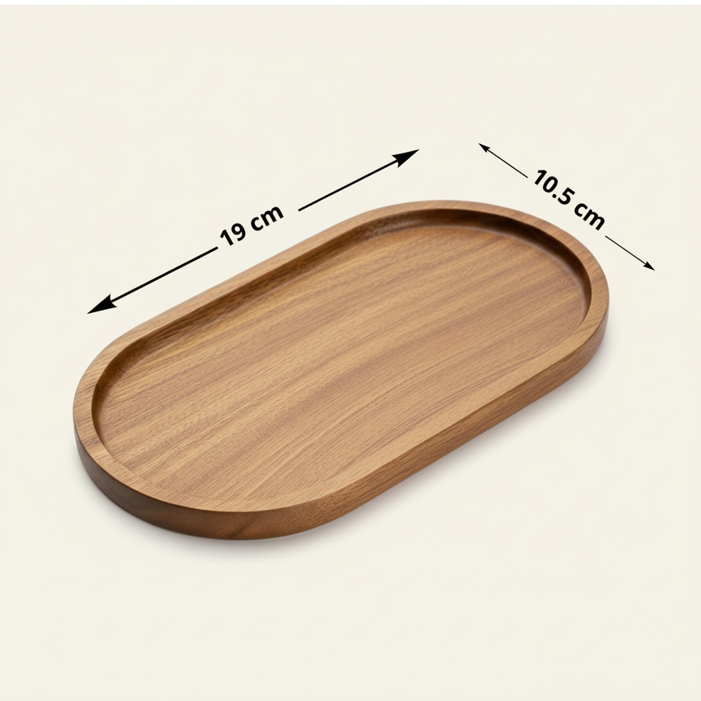 Plateau en bois - Rituel