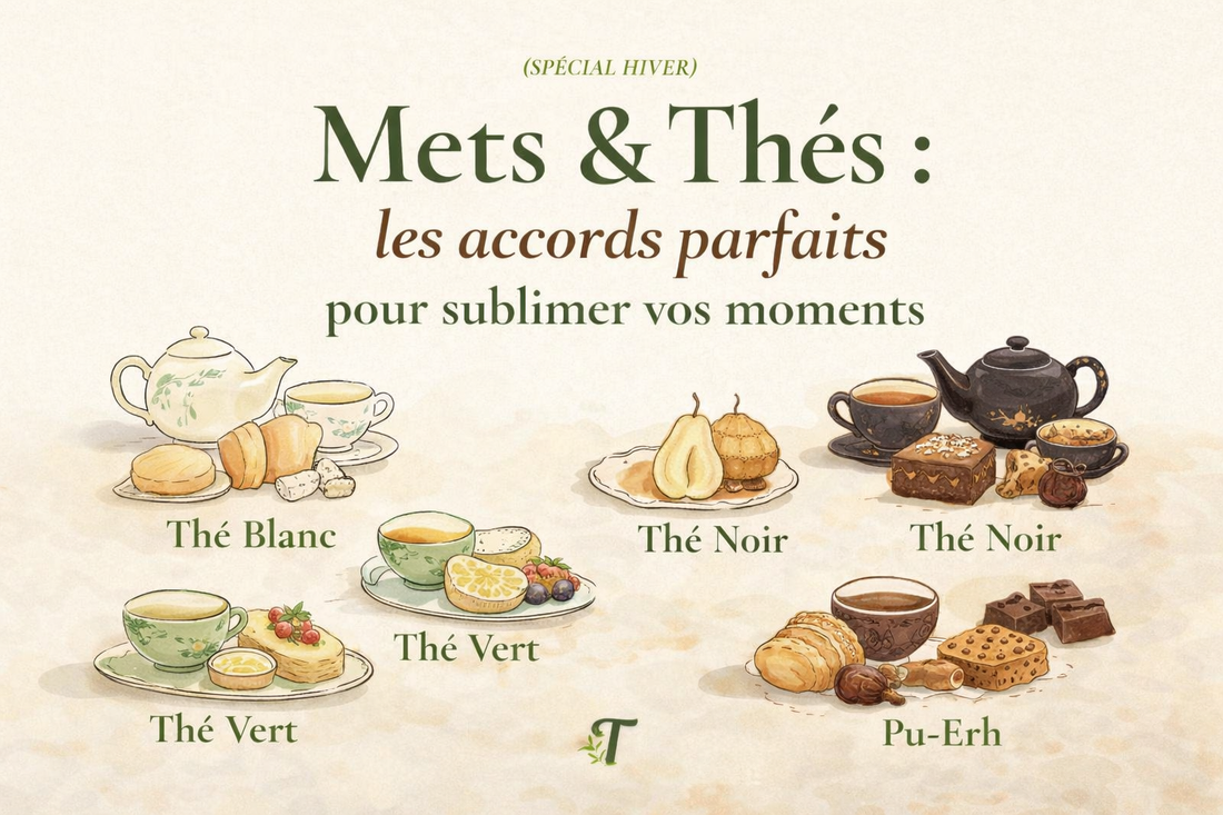 Mets & Thés : Les Accords Parfaits pour Sublimer Vos Moments !