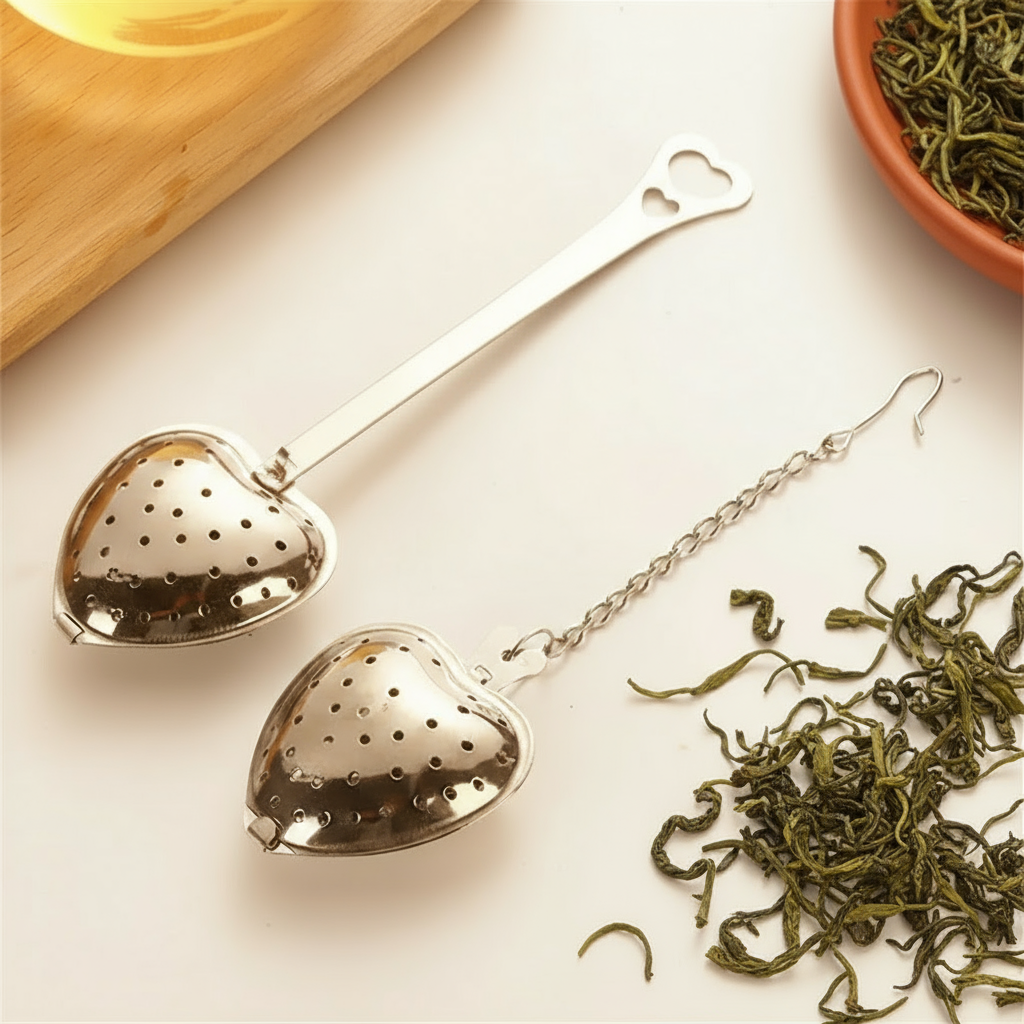 Infuseur à thé en vrac - Coeur d'infusion