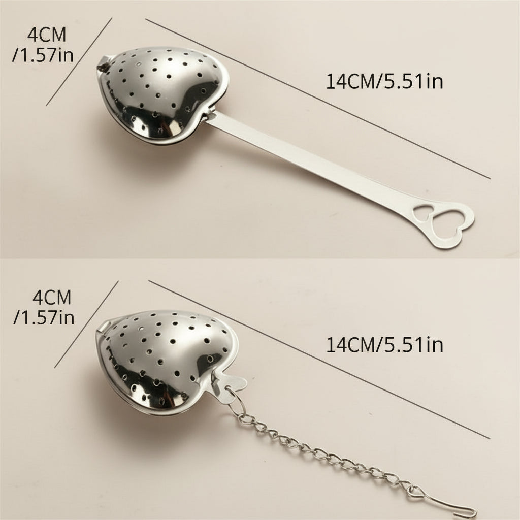 Infuseur à thé en vrac - Coeur d'infusion