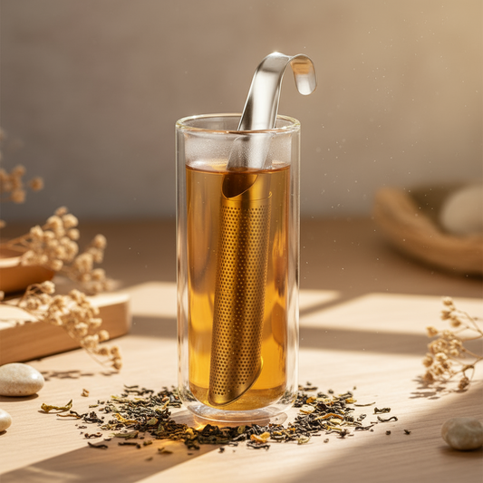 Infuseur à thé en Vrac - Poignée incurvée