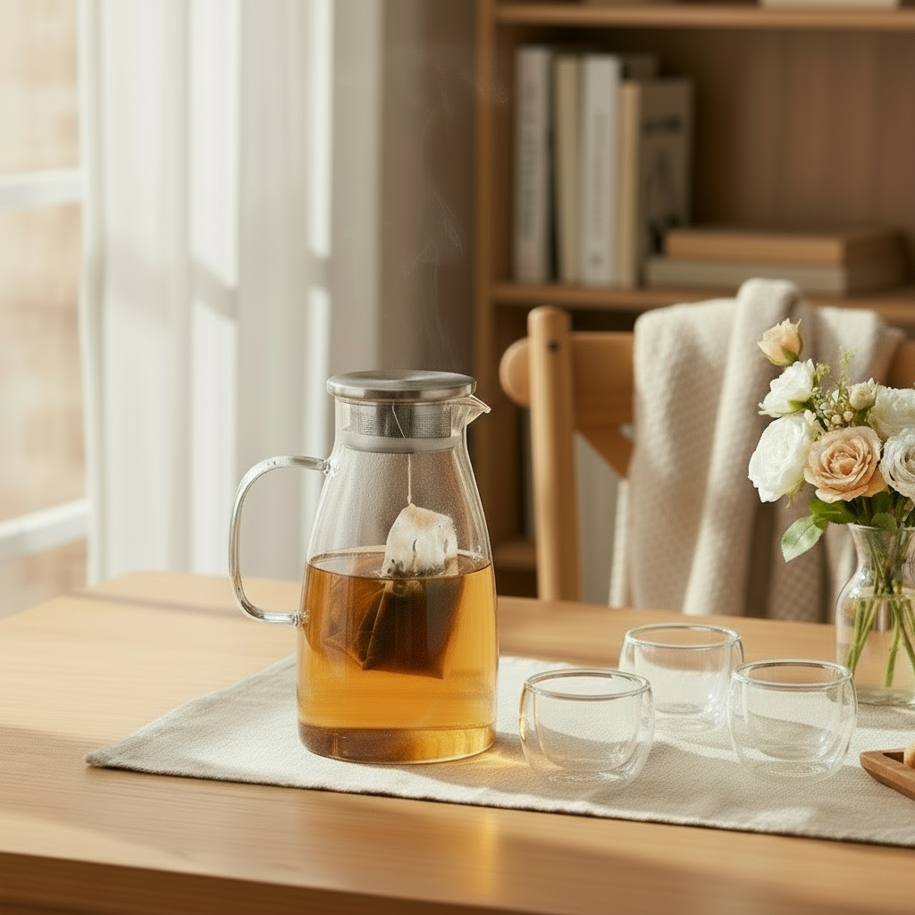 Sachets de Thé à usage unique en papier biodégradable –  100 Pièces