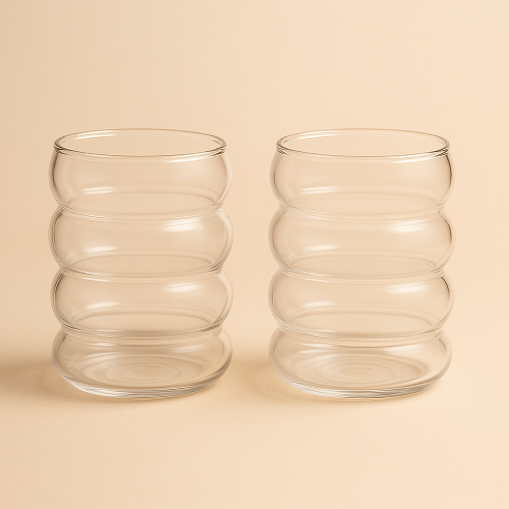 Tasse en verre - Vague de Douceur